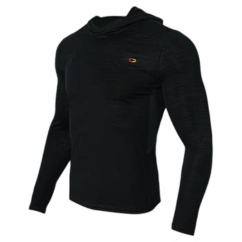 ຍຸກແລ່ນໄລຍະໄກ merino wool ເສື້ອຍືດກາງແຈ້ງແຂນຍາວມືອາຊີບແລ່ນລະດູໃບໄມ້ປົ່ງແລະລະດູຫນາວໄວແຫ້ງໄວ marathon ແຂນຍາວ