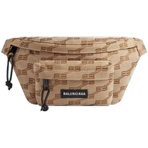BALENCIAGA Balenciaga SIGNATURE BB MONOGRAM mens medium waist bag