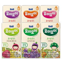 maeil Daily Korean Friends Baby Friends Baby Juice Infant Children Drinks drinks Zero Juice 4 Boxes