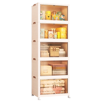 Installation gratuite darmoires de rangement Home Cabinets Home Children Finishing Clothes Snacks Plastic Folding Lockers Multilayer 939