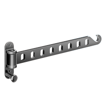 No punching invisible folding clothes drying rack balcony home indoor and outdoor shrink invisible wall hanging clothes drying pole 3459