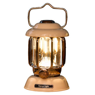 Outdoor camping lamp with long battery life and camp atmosphere lantern