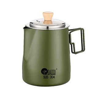 岛奇户外露营便携茶具旅行套装304不锈钢功夫茶泡茶专用新款茶壶