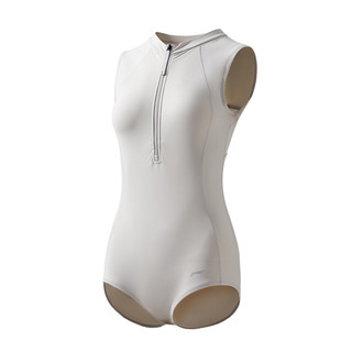 李宁泳衣女高级感2025新款游泳衣女大码连体成人三角竞速专业泳衣