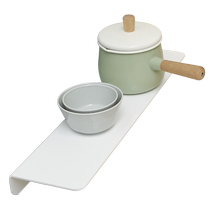 厨房夹缝置物架隔板免打孔台面侧边桌子缝隙填充延长遮挡板可定制