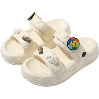 法式凉鞋女款2025新款夏季外穿厚底踩屎感防滑沙滩两穿凉拖鞋女士