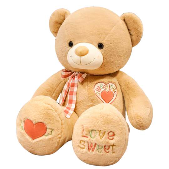 Echtes, hochwertiges Kuschelbär-Plüschtier