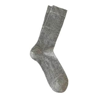 Women's summer thin cream mesh pile socks