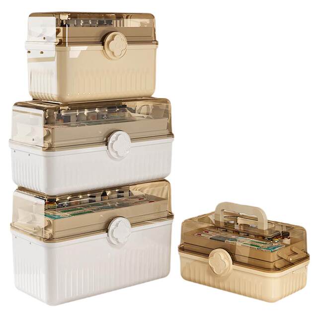 Medium cream white medicine box | More than 2,000 additional purchases