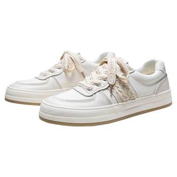 ເກີບຜູ້ຊາຍ trendy shoes ins canvas shoes men's low-cut white shoes versatile summer niche design sport and leisure sneakers