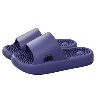 按摩拖鞋男士家居夏季穴位洗澡防滑足疗情侣凉拖鞋男式脚底女耐磨