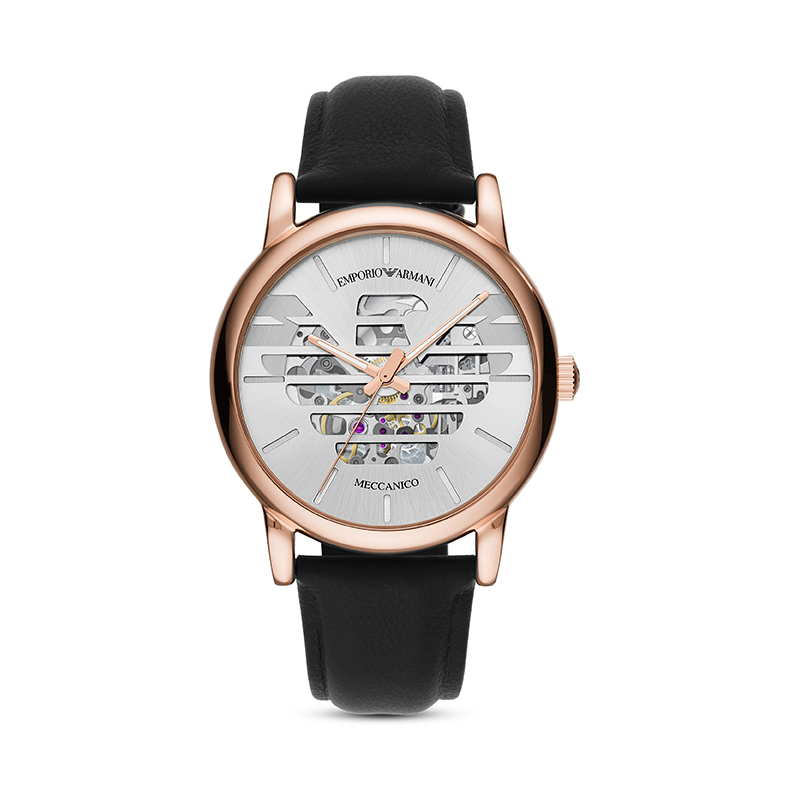 Armani Men's Watch Skeleton Automatic Mechanical Watch