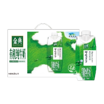 伊利金典限定呼伦贝尔有机纯牛奶250ml*10瓶3.8g乳蛋白早餐搭档