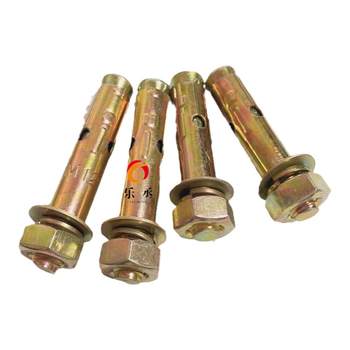 Color zinc national standard expansion screw small head iron burst screw explosion expansion bolt m6m8m10m12m14m16