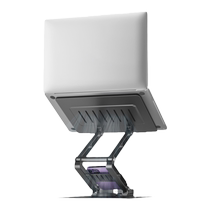 (360° rotation) Mi Qiao laptop stand computer stand holder suspended cooling fan vertical aluminum alloy lift stand rotatable ipad tablet universal