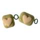 Matcha Green Three-dimensional Heart Suitable for AirPods Protective Case Niche Ins Style Solid Color Pro Protective Case AirPods3/2 Second Generation Silicone Apple Bluetooth Wireless Headphone Box Soft Female New Style