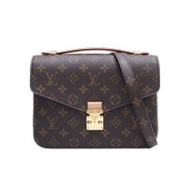 (Self-operated) Second-hand 98 new LV Louis Vuitton shoulder bag MetisPochette messenger bag presbyopic PVC