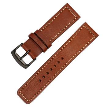 Genuine leather men's adapted citizen sunbeam watch strap