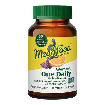 Megafood ຂອງແມ່ຍິງ multivitamin ສ່ວນປະກອບທໍາມະຊາດ