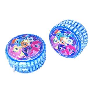 回旋型冰雪奇缘溜溜球双灯星黛露悠悠球美乐蒂玩具儿童礼物少女A