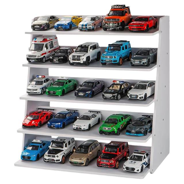 Toy car storage display rack car model parking lot