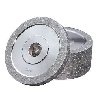 Electroplated diamond grinding wheel flat grinder grinder grinder grinding wheel grinding tungsten steel milling cutter diamond flat alloy grinding wheel