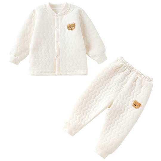 Yishuanger casual warm quilted suit is skin-friendly and comfortable