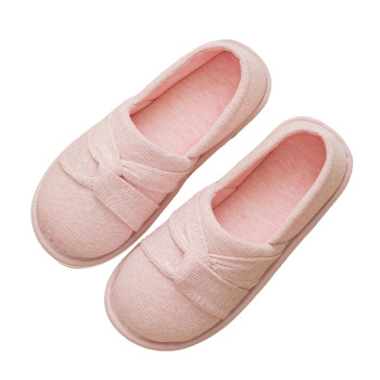 Confinement shoes spring and autumn bag and postpartum pregnancy women summer thin soft-soled May 6 non-slip thick-soled cotton slippers maternity slippers