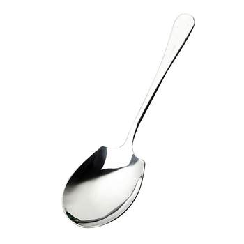 Thickened stainless steel large spoon dish spoon service spoon