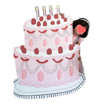 Birthday Cake Stand Kt Board First Birthday Decoration Baby ins Photo Shoot Boy and Girl Atmosphere Scene Setup