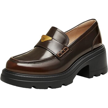 Shen yue's same tata her prophet thick-soled loafers women's genuine leather jk single shoes small leather shoes 7gz21aa5