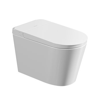 Oppein 3d swirling bubble light smart toilet