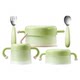 Babycare baby food bowl baby special rice noodles filled with water to keep constant temperature stainless steel children's tableware gift box