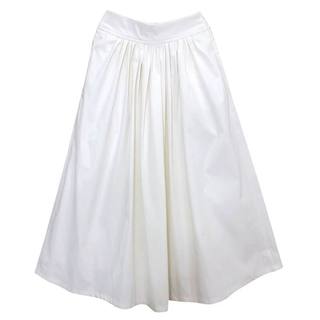 Hepburn retro pleated skirt versatile A-line skirt