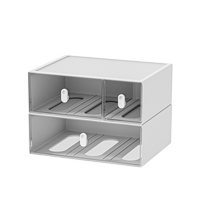 Drawer Desktop containing box superimposed combined stationery locker Office station a4 paper file finishing shelve