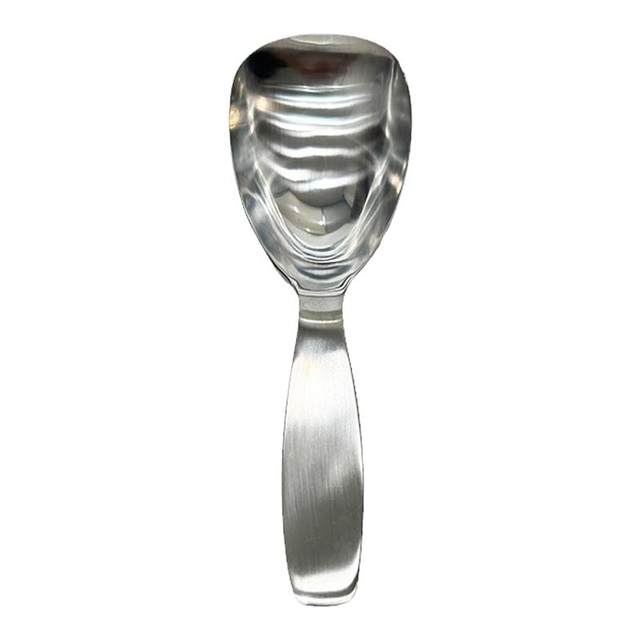 Heavy! Big head soup spoon 304 stainless steel meal