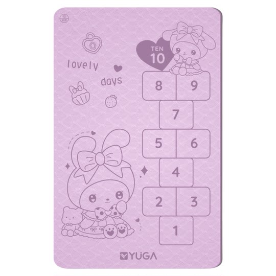 Extra große Yogamatte für Kinder und Tänzer, Eltern-Kind-Bodenmatte