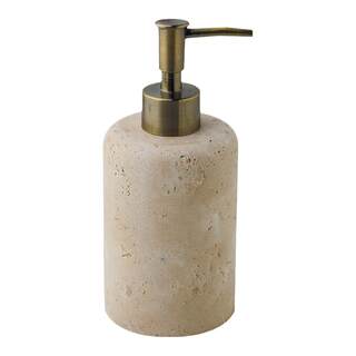Nordic style natural wabi-sabi yellow travertine