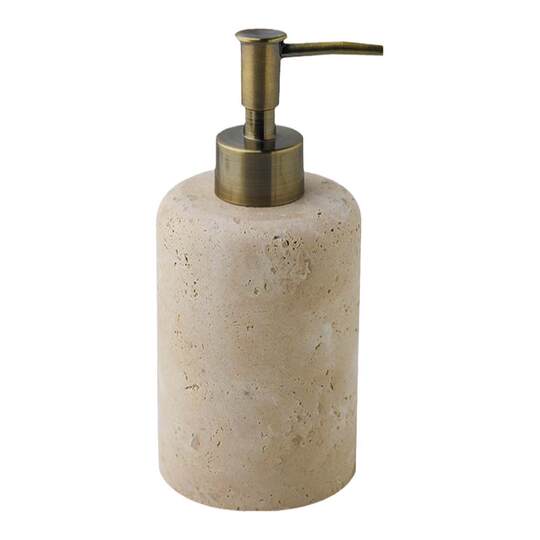 Nordic style natural wabi-sabi yellow travertine