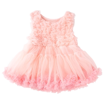 Girls dress summer dress 2024 new style baby tutu princess skirt children summer children tutu skirt