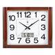 Polaris wall clock living room home calendar square silent