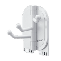 Taili traceless hook latex paint wall punch-free hook bathroom kitchen corner rotating hook strong sticky hook