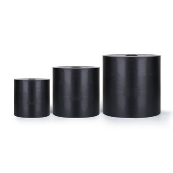 Vibrating screen accessories rubber spring shock absorbing column vibration platform shock absorbing buffer rubber pier rubber shock absorbing pad circular shape