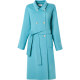 ZHUYIYI blue double-breasted double-sided wool coat