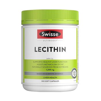 Swisse soy lecithin soft capsules swisse lecithin vascular ້ໍາຕານໃນເລືອດ 300 capsules ນໍາເຂົ້າຢ່າງເປັນທາງການ