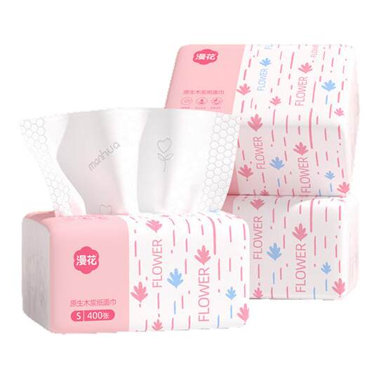 Little Man Bear Manhua 10 large packs of tissue paper