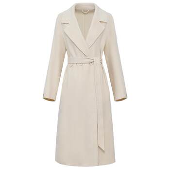 Daimashi simple and fashionable double-sided woolen coat