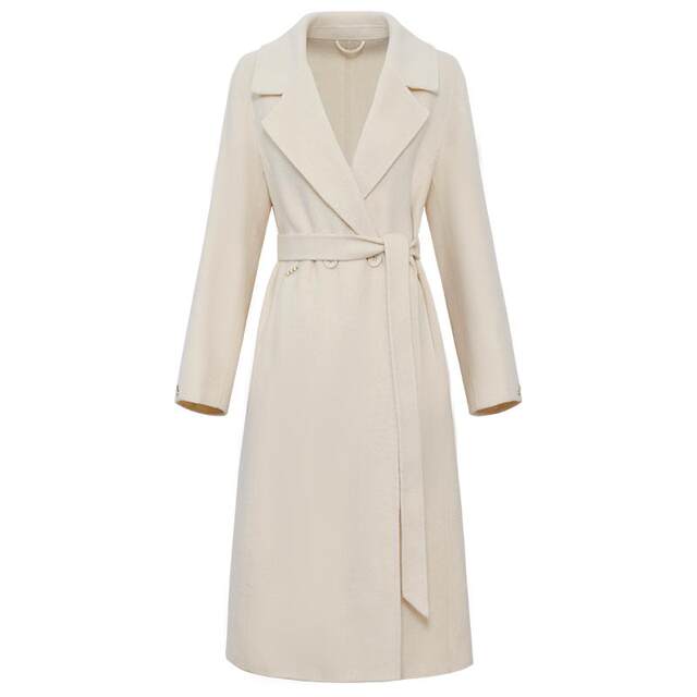 Daimashi simple and fashionable double-sided woolen coat