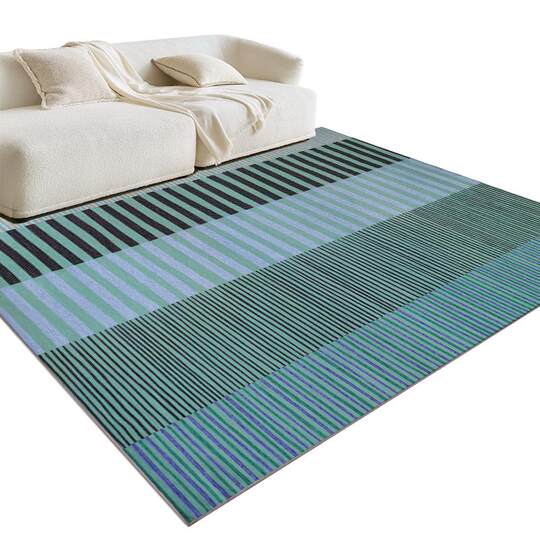 赛波斯绿光曲可拆洗双层地毯沙发中古风轻奢高级感可机洗卧室客厅