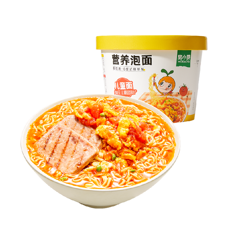 Wo Xiao Ya Children's Nutritional Japanese Instant Noodles